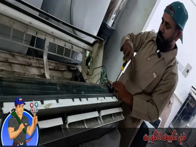 أعمال الصيانة داخل ورشة العمل