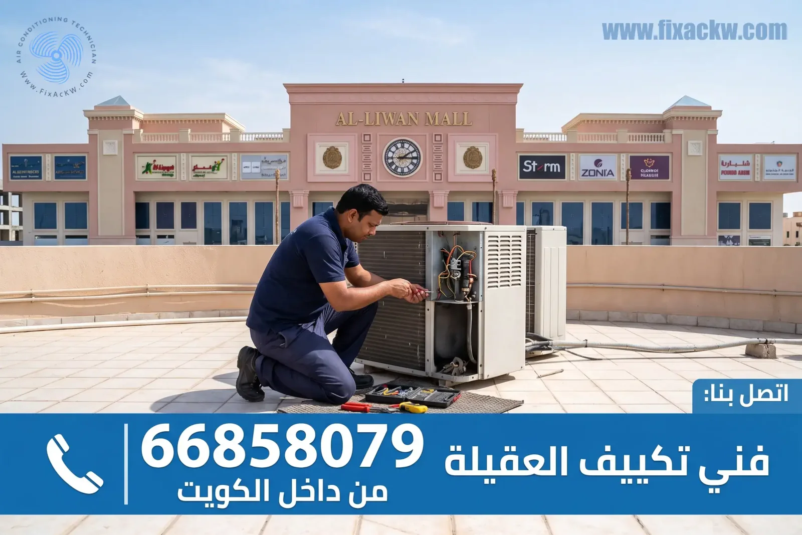 فني تكييف العقيلة